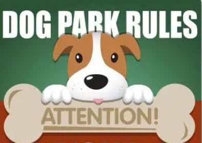 Small Dog Park Rules