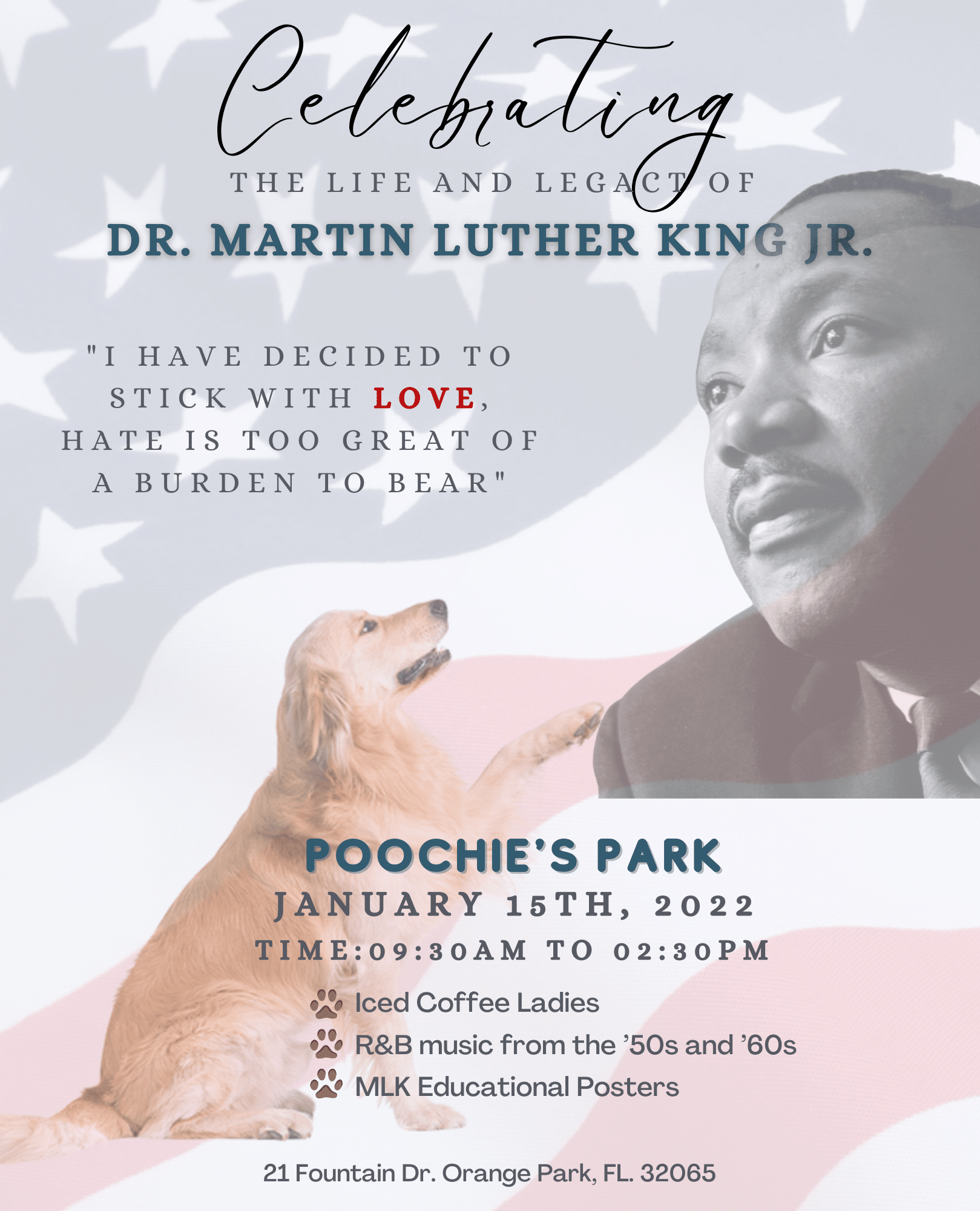 MLK Dog Park Party