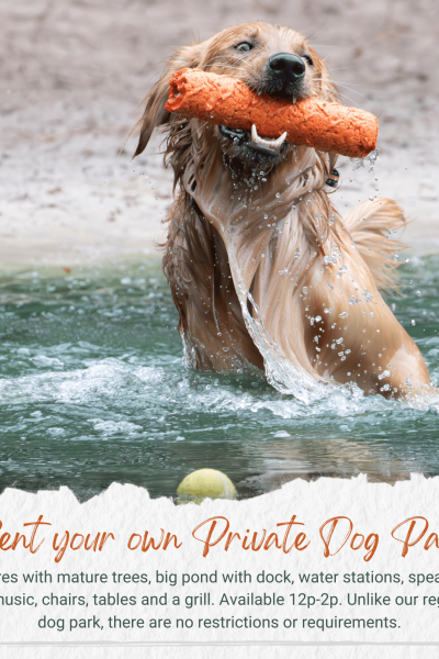 Rent your own Private Dog Park